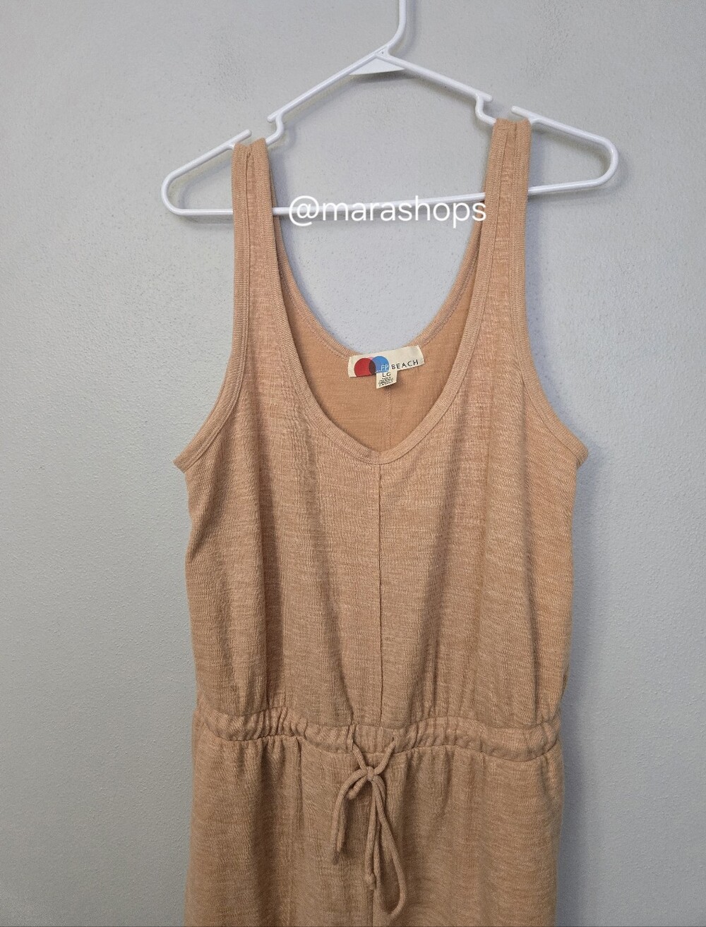 Free People Bicoastal Romper Set in Papaya Sun - Picture 5 of 9
